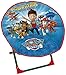 Price comparison product image Room Studio 709498 Paw Patrol Moon Shape Folding Chair - Aluminium/Blue, 50 x 50 x 50 cm