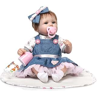 bambole reborn silicone morbido ebay