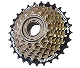 Komponentengruppe: Tourney SHIMANO MF-TZ500 Schraubkranz 7-Fach braun/schwarz Ausführung 14-28 Zähne 2018 Kassette