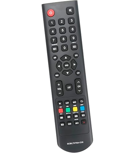 Telecomando Universale ALLIMITY Per TV United E Brandt - Sostituisce Modelli B3225HD, LED39X16, ODL24470-B E Altri
