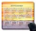 Produktbild Kalender 2019 mit wichtigen Feiertagspads, Mausunterlage, Himmelsnachrichten Spielemausunterlage