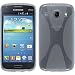 Produktbild PhoneNatic Case für Samsung Galaxy Core Hülle Silikon clear X-Style Cover Galaxy Core Tasche + 2 Schutzfolien