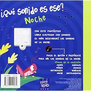 ¿Qué sonido es ese? Noche (Libros con sonidos)