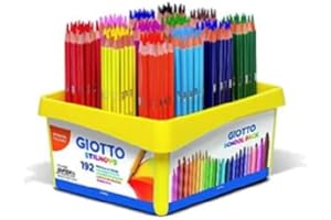 Giotto Stilnovo 5234 00 - Zaino per la scuola, 192 pezzi, 16 x 12, colori assortiti