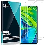 L K Pack of 3 Screen Protectors for Xiaomi Mi Note 10 and Note 10 Pro and Note 10 Lite Film - Clear HD Soft Film TPU Film Bub