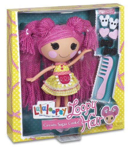 Lalaloopsy Crumbs Sugar Cookie Loopy Hair Doll
