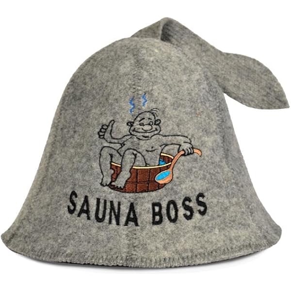 Natural Textile Sauna Hat 'Sauna Flower' White - 100% Organic Wool Felt Hats for Russian Banya - Protect Your Head from Heat - English Sauna eBook Guide Included - with Embroidery Natural Textile Sauna Hat 'Sauna Flower' White - 100% Organic Wool Felt Hats for Russian Banya - Protect Your Head from Heat - English Sauna eBook Guide Included - with Embroidery