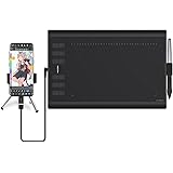 HUION Inspiroy H1060P Tableta Gráfica de Gran Área de Trabajo de 10 x 6,25 Pulgadas, Compatible con Dispositivos Android, con