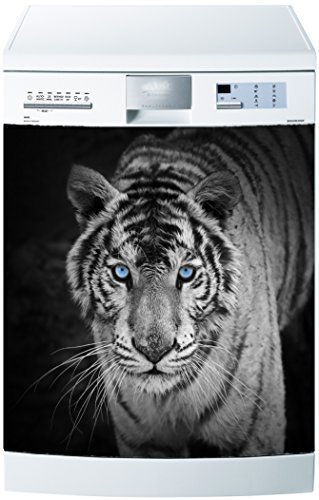 Preisvergleich Produktbild stickersnews – Magnet Spülmaschine Tiger 60 x 60 cm OEM 607