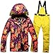 Produktbild WAVENI Atmungsaktive Snowboard Skijacke für Herren und Damen (Color : 02, Size : XXXL)