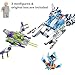 Produktbild Q-Man Space Polizei Alien Kampfflieger Raumschiffe & 3 Minifiguren / 517pcs Passend BAU Block #A616