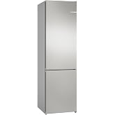 Bosch, Refrigerator Combi, Series 4, Total NoFrost, Stainless Steel | Your food stays fresh longer and no need to defrost.