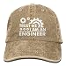 Produktbild errterfte Men and Women Trust Me I'm an Engineer 1 Vintage Jeans Baseball Cap Natural Personalized Hat Comfortable Adjustable