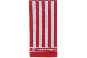 FC Bayern München Toalla de baño rojo/blanco -