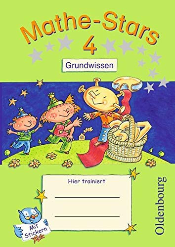 Mathe-Stars - Grundwissen: 4. Schuljahr - Übungsheft: Mit Lösungen
