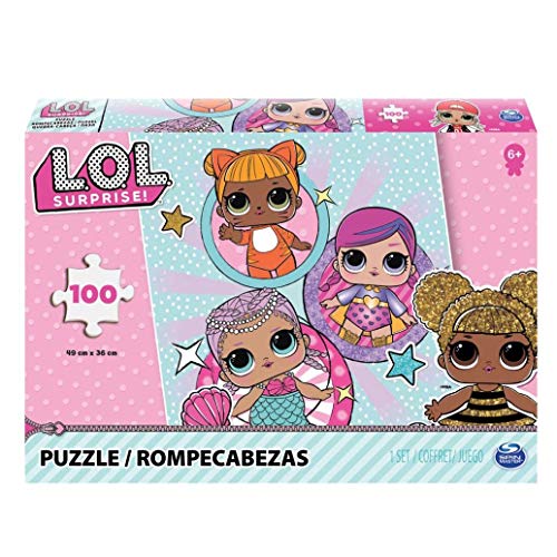 Cardinal Games L.O.L. Surprise 100-Piece Jigsaw Puzzle, Multicolore, 6052480