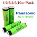 Produktbild 6x Panasonic NCR18650B Akku mit PCB Schutz 3400mAh 3,6V - Ideal für E-Bike und Werkzeugakkus
