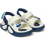 GLJ Kids Comfort Clogs Sandals for Boy and Girl, 1 to 14 Years, Two-Strap Design, Easy to Wear Slip On, Dust and Waterproof, 1100: 