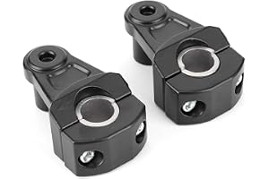 Eminchu 2st CNC Aluminium Motorcykelstyre Riser Bracket Klämma 22mm 28mm Montering för Alla Motorcyklar Hållbar Design