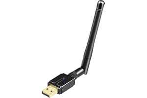 SHUWOSMART Bluetooth Adapter Pc, USB Bluetooth 5.3 Dongle, Langstrecken 328FT / 100M Bluetooth Stick Plug and Play ohne Treiber kompatibel mit Computer Windows 11/10/8.1