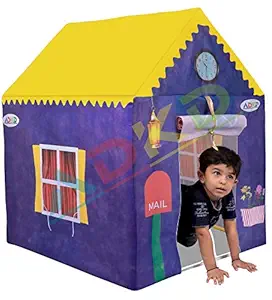 ADKD Jumbo Size Tent House for Kids 10 Years Old Girls & Boys Toy Hut Type Play House (Jumbo, My House)