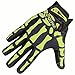 Produktbild Eizur Radfahren Skelett Handschuhe Fahrradhandschuhe Radsport Handschuhe Warme Fahrrad Vollfingerhandschuhe Skidproof Winterhandschuhe für Fahrrad Motorrad Moto-Cross Größe M/L/XL