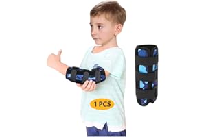 MYBOW Thumb Sucking Stop for Kids Finger Sucking Guard Stop Nail Biting Treatment for Toddlers Nail Biter Stopper Prevention Anti Nose Picking Pediatric Elbow Immobilizer Brace Stop Thumb Sucking (1PCS)