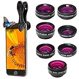fisheye lens canon rebel  PIXART PRO Handy Objektiv-Kit - Set aus 7 Linsen - Objektive und Filter für die Smartphone-Kamera