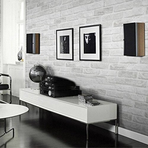 KING DO WAY 10Mx45cm Wandsticker Wandtattoo Wandfolie Wandaufkleber Ziegelstein Aufkleber