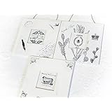 BILDER SET 'FRENCH' Set aus 3 Bildern UNIKAT handmade