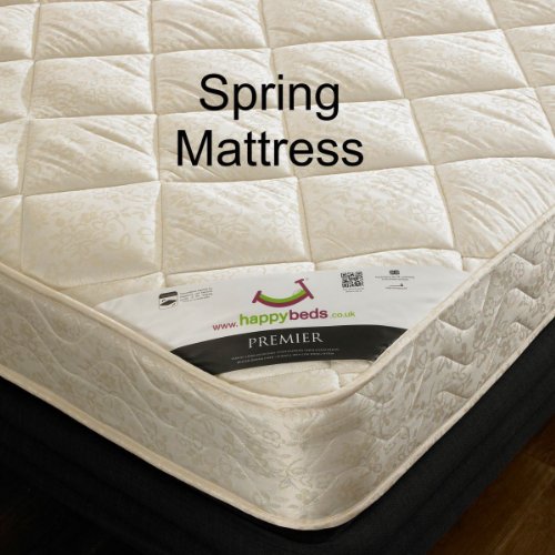 Happy Beds Miami 3' Single Size Quality Double Bolted Antique Pine Finished Wooden Bed Frame