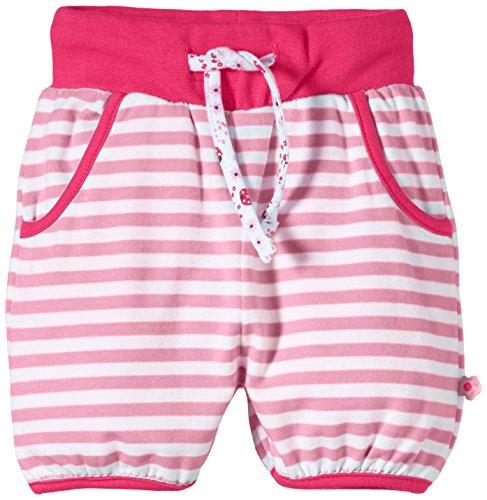 Eltern by Salt & Pepper Baby Girls 0-24m E NB Shorts Ladybird Striped Shorts, Pink (Light Rose 809), 3-6 Months (Manufacturer size: 68)