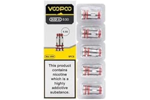 SURVIVAL BOYZ Voopoo PNP X Coils (0.3) - 5 Pack - Available in (0.3, 0.2, 0.6, 0.15Ω), Compatible with Voopoo Drag S2, Drag X2 and PNP X Pod - No Nicotine (0.3)