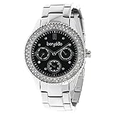 Berydale Damen Armbanduhr mit Metall-Gliederband und Quarzwerk, BD701-2