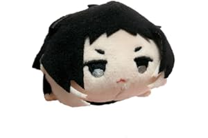 ZHONGKAIHUA Bungo bezpańskie psy, pluszowa lalka, Dazai Osamu/Nakahara Chuuya, 9 cm, pluszowa lalka, anime, kreskówka, poduszki ozdobne, figurka, pluszowe, miękkie, dla fanów