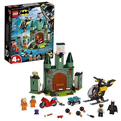 LEGO DC Comics Super Heroes 4 Ans et Plus - Batman et l'évasion du Joker, Jouet DC Comics Enfant 4 Ans et Plus, 171 Pièces - 76138