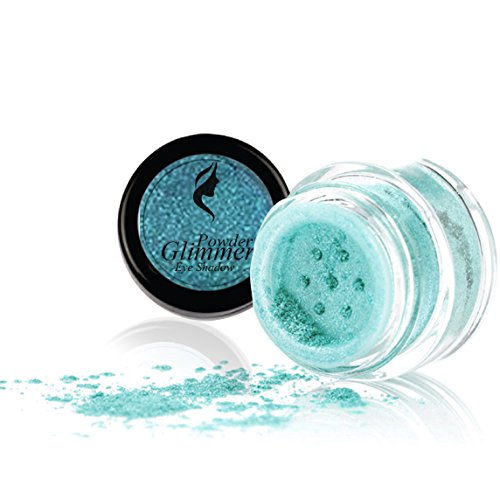 Isabelle Dupont ® Glimmer Eyeshadow Powder - 6 Colours (Turquoise Blue)