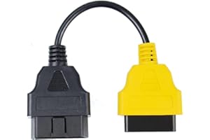 ALCHIAUTO Multi Scan OBD2 ECU Yellow a3 Adattatore Diagnostic Cable Fit for FIAT ECUScan Multi Scan
