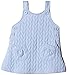 Pumpkin Patch Baby-Girls Quilted Pinnie Dungarees, Blue Allure, 12-18 Months