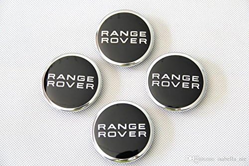 Range Rover Black Centre Caps