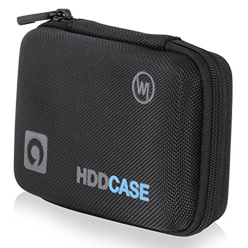 Wicked Chili 2,5″ HDD Case, Festplattentasche für 2.5 Zoll Festplatte und SSD (Tasche mit Kabelfach, Innenmaß: 12,8 x 8,3 x 3,5 cm) - 8