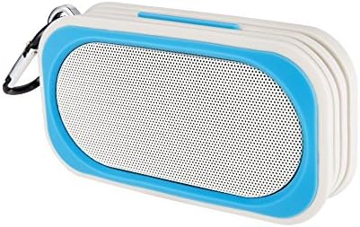 Proxelle Portable Waterproof Speakers, Mini Wireless Shower Speaker, IP67 Outdoor Wireless Speakers With Built-in Microphone for Calls for iPhone, iPod, iPad, Samsung, LG and Other BT Devices (Blue)