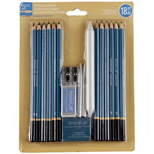 Artist's Loft Fundamentals Sketching & Drawing Set by Artists Loft