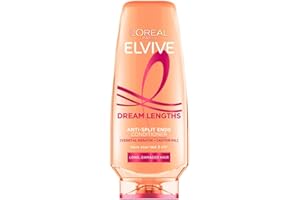 L'OREAL PARIS L'Oréal Paris Elvive Dream Lengths Anti-Split Ends Conditioner, with Vegetal Keratin & Castor Oil, for Long Hair, Suitable for all hair textures, 500ml