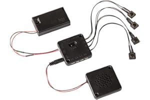 COSVOX Cosplay Sound Effects Module. Add Exciting Sound Effects, Iconic Voice Lines or Epic Music to your Cosplay Costumes, Accessories, Props and Replicas. Audio MP3 Chip, 4 Play Buttons, 8MB Memory