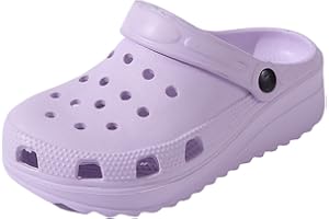 R-ISLAND Sabots à plateforme pour femme, adulte, fabriqués en EVA, légers, parfaits pour la plage, la maison, l'extérieur et l'intérieur.