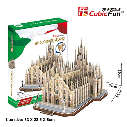 Cubic Fun mc210h  3d Puzzle il Duomo de Milano,  Italia