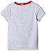 Disney Baby Boys 0-24m Lightning Mcqueen T-Shirt, Grey (Light Grey Melange/Red), 6-12 Months (Manufacturer Size:12 Months)