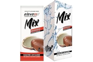 ELEVENFIT Eleven Fit Bebida Instantánea Sin Azúcar Con Sabor Egg Chocolat, 12 Sobres X 9 G