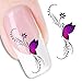 Nail Art Water Butterfly Water Nail Art Decal / Tattoo / Sticker